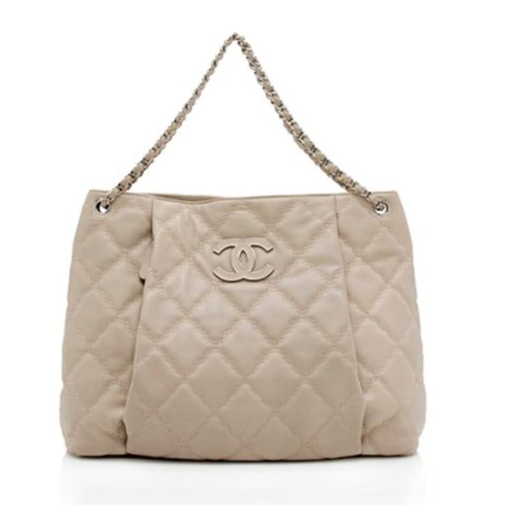 Chanel Hampton Pleated Shoulder Bag